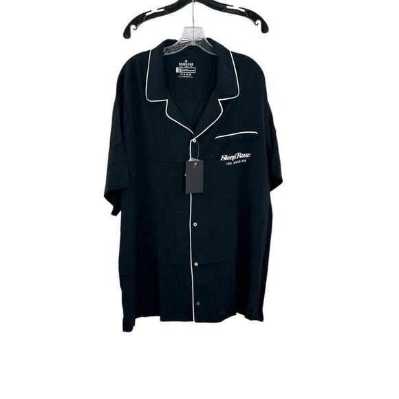 RawGear Lounge Sleep Shirt Black White Trim Sleep Raw Unisex Size 2XL - Picture 11 of 11